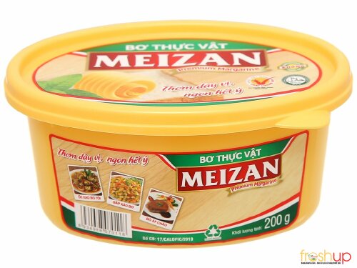 Bơ thực vật Meizan hũ 200g