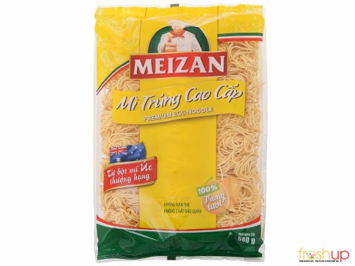 Mì trứng cao cấp Meizan gói 500g