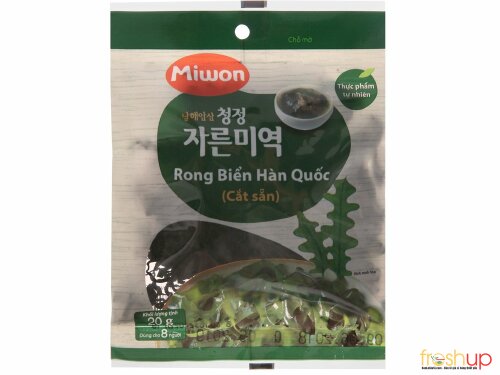 Rong biển Hàn Quốc cắt sẵn Miwon 20g