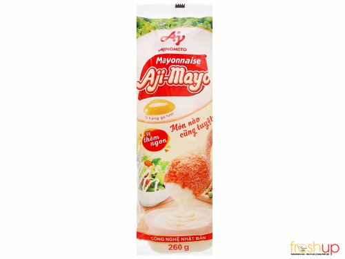 Sốt mayonnaise Aji-mayo Ajinomoto chai 260g