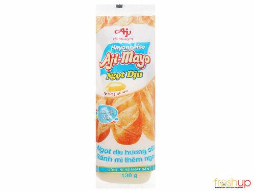 Sốt mayonnaise Aji-mayo Ajinomoto ngọt dịu chai 130g