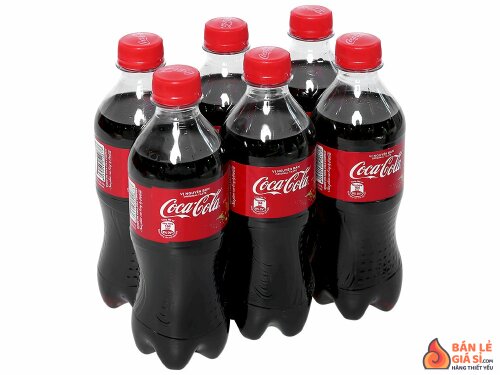 6 chai nước ngọt Coca Cola 390ml