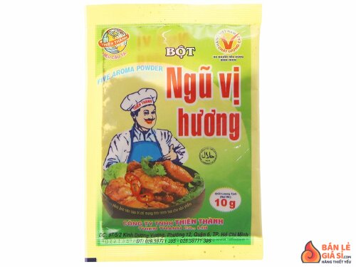 Bột ngũ vị hương Thiên Thành gói 10g