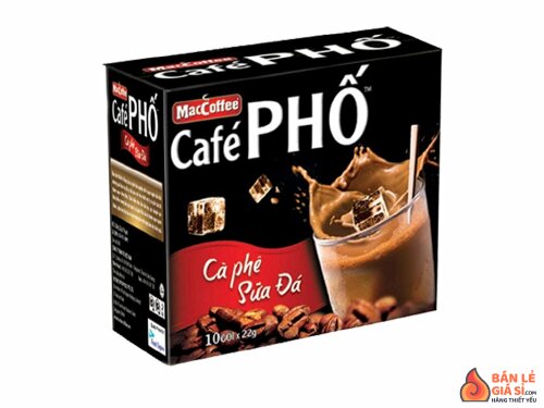 Cà phê sữa đá MacCoffee Café Phố 240g (10 gói x 24g)