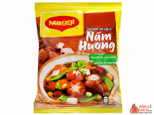 Hạt nêm cao cấp vị nấm hương Maggi gói 200g