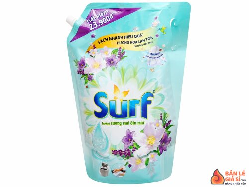 Nước giặt Surf hương sương mai dịu mát túi 3.3 lít