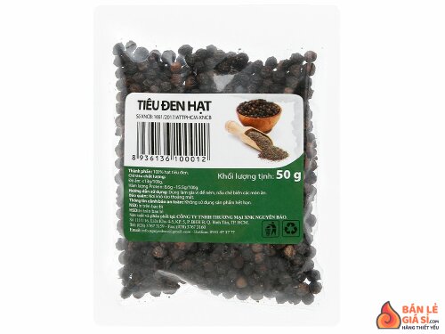 Tiêu đen hạt Nguyên Bảo/Vietfresh gói 50g