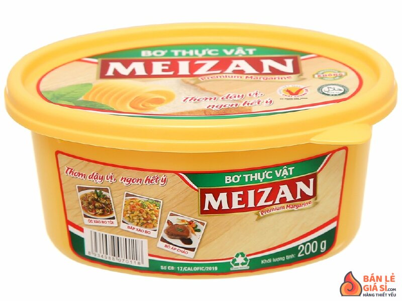 Bơ thực vật Meizan hũ 200g