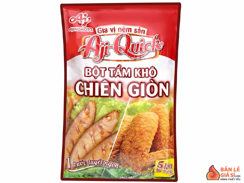 Bột tẩm khô chiên giòn Aji-Quick gói 210g