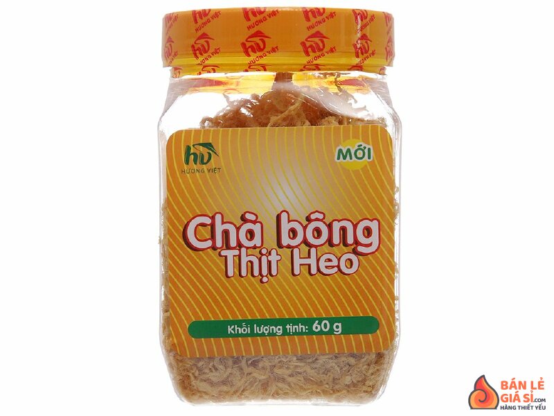 Chà bông heo Hương Việt hũ 60g