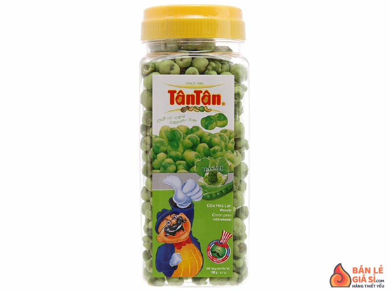 Đậu Hòa Lan wasabi wasabi Tân Tân hũ 190g