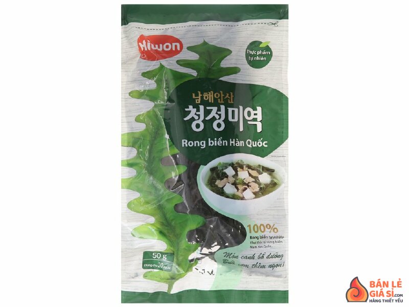 Rong biển khô Miwon vị truyền thống 50g