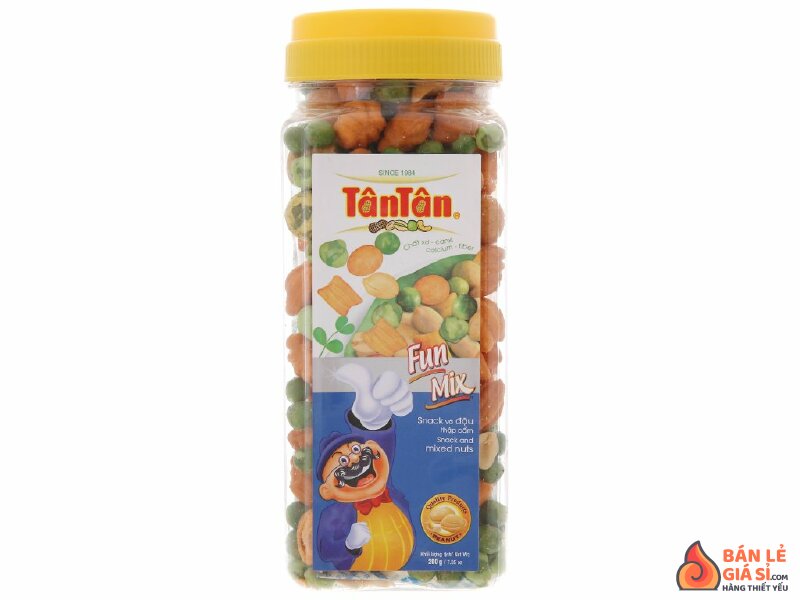 Snack và đậu thập cẩm Fun Mix Tân Tân hũ 200g