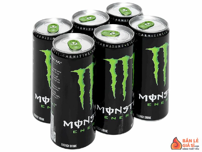 6 lon nước tăng lực Monster Energy 355ml