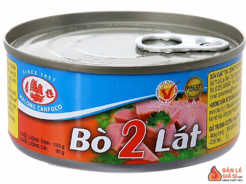 Bò hai lát Hạ Long hộp 150g