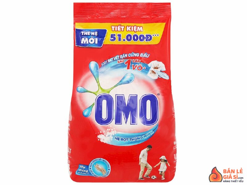 Bột giặt OMO hệ bọt thông minh 3kg