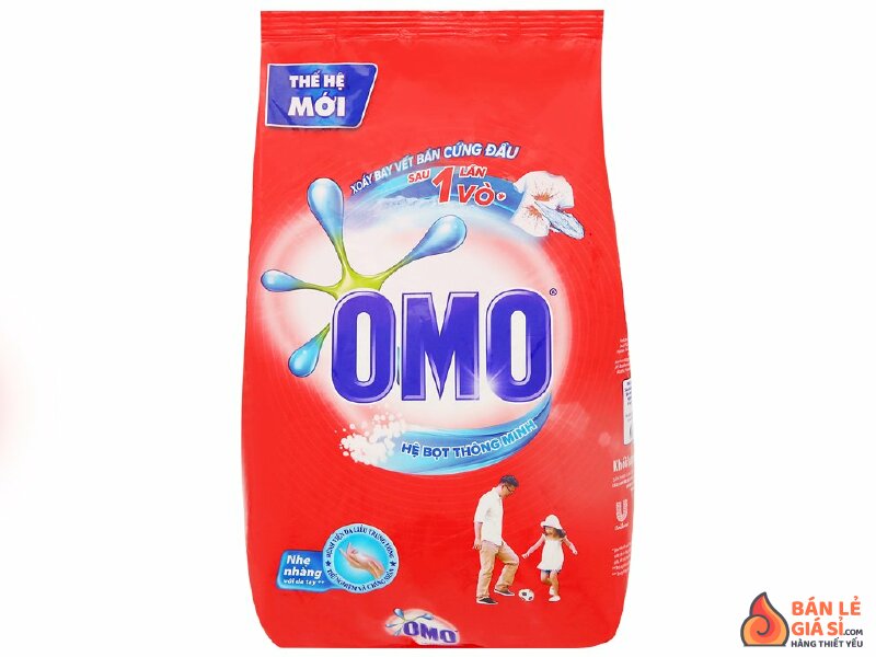 Bột giặt OMO hệ bọt thông minh 800g