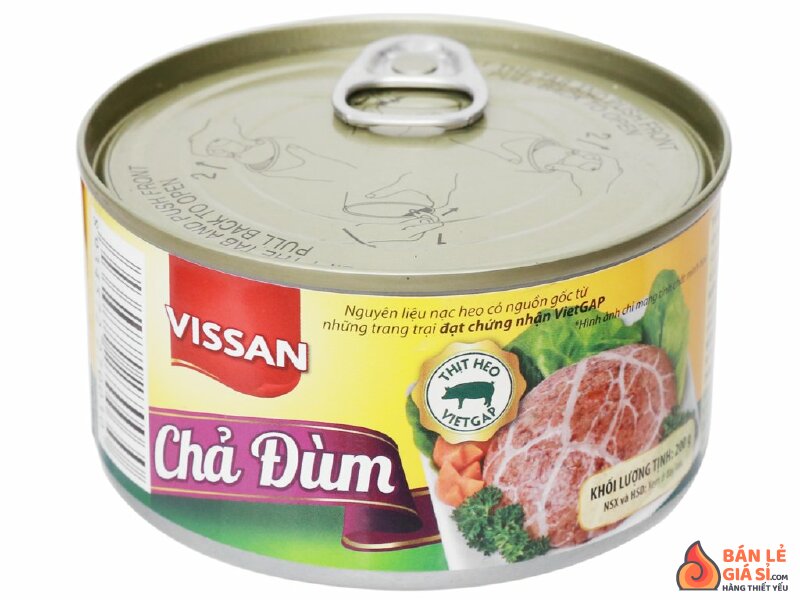 Chả đùm Vissan hộp 200g