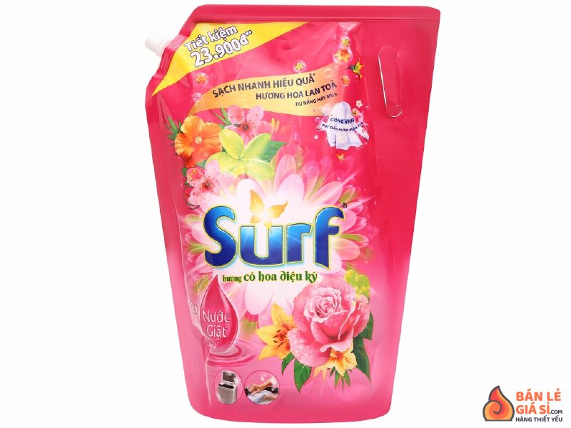 Nước giặt Surf hương cỏ hoa diệu kỳ túi 3.3 lít