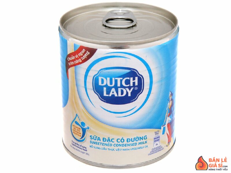 Sữa đặc có đường Dutch Lady Xanh biển lon 380g