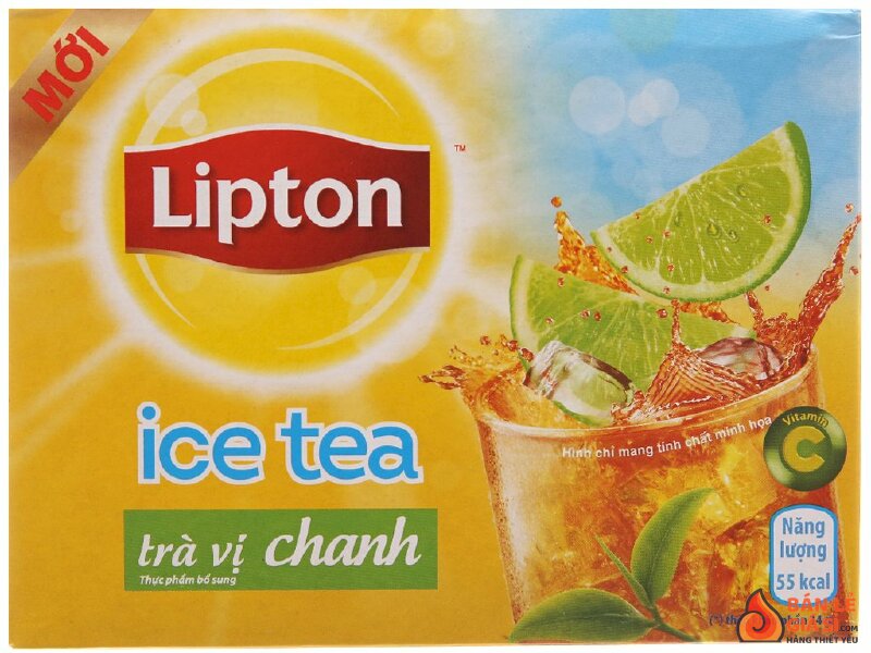 Trà Lipton Ice Tea vị chanh hộp 224g