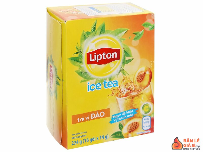 Trà Lipton Ice Tea vị đào hộp 224g